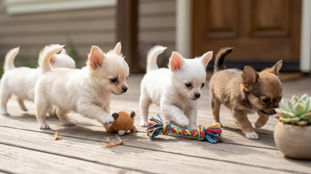 Cute Chihuahua Puppies Playing & Exploring Together - Chihuahua Hub